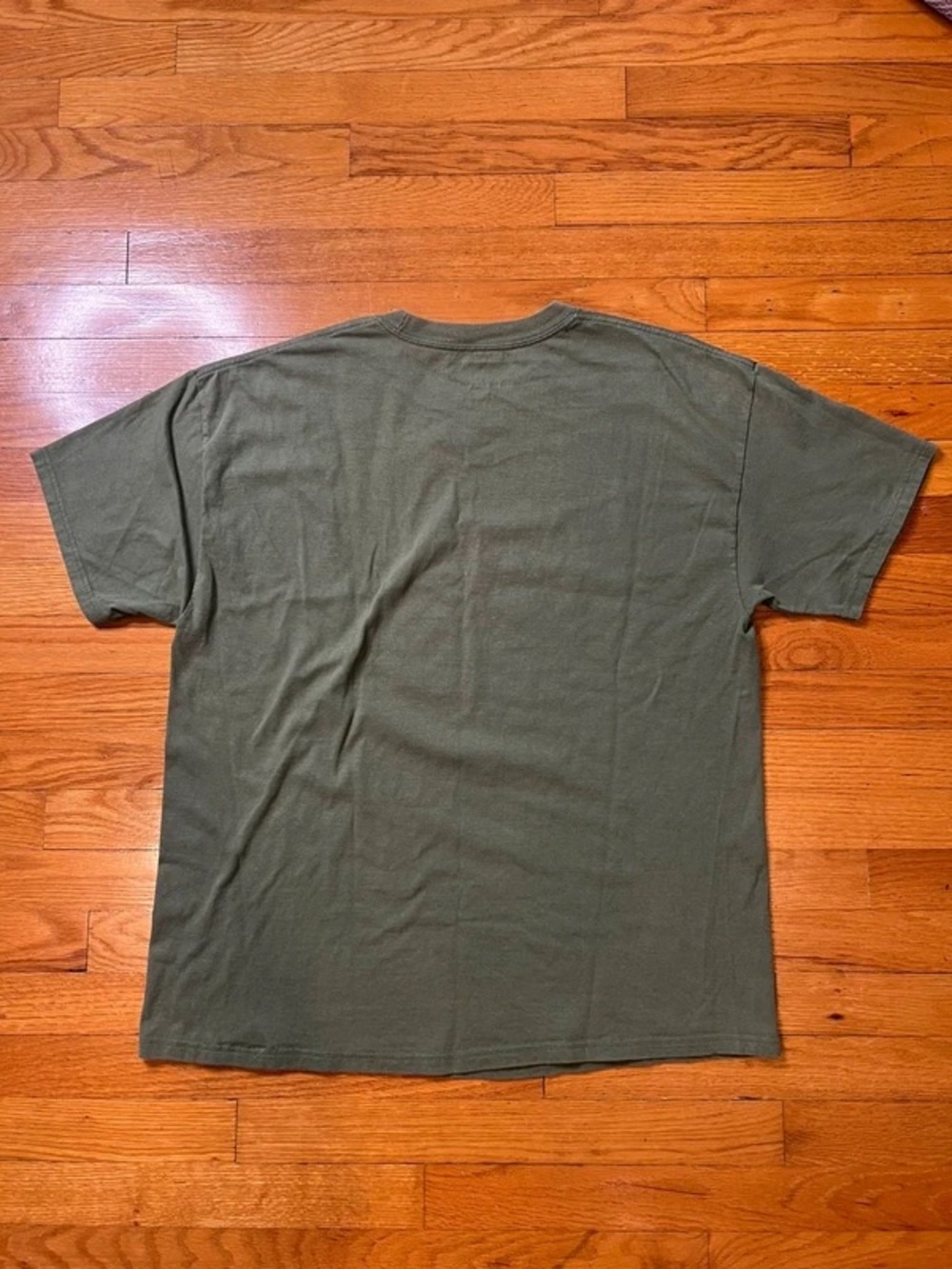 Hanes Olive Green Walt Disney World Logo Tee - Picture 3 of 5